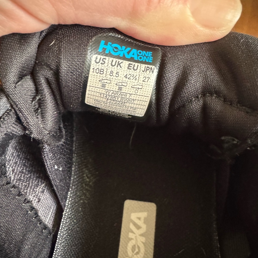 Hoka ARAHI 7 women’s Black Running Shoes size 10b - Picture 10 of 10